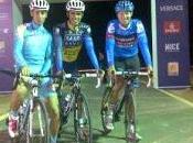 Nibali, Contador, Hesjedal Martin insieme Dubai Tour 2014