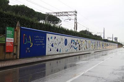 il muro di Baj, Pontedera