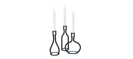 Bottle Candle Holders