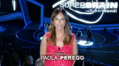 Paola Perego conduce Superbrain