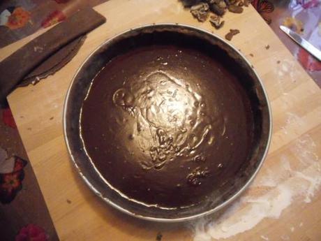 Torta al cacao e cioccolato