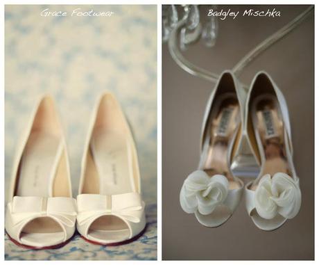 Bride's shoes