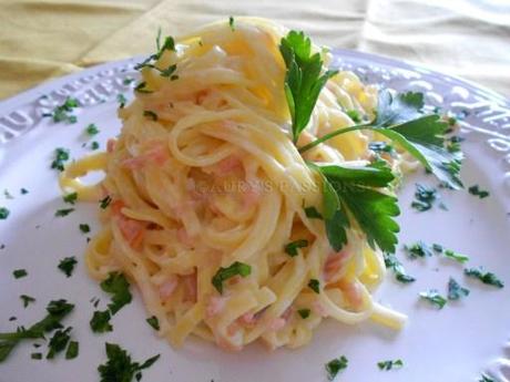 Un primo dal successo garantito: tagliolini al salmone