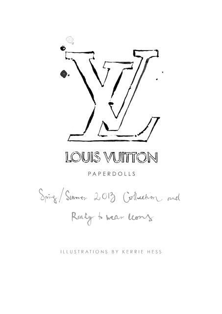 Louis Vuitton Paper Dolls