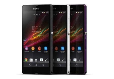 Xperia Z (Yuga): tre colorazioni e fotocamera anteriore