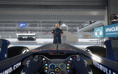 F1 2012 garage