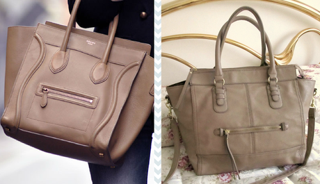 H&M; vs Céline: Boston bag #lowcost