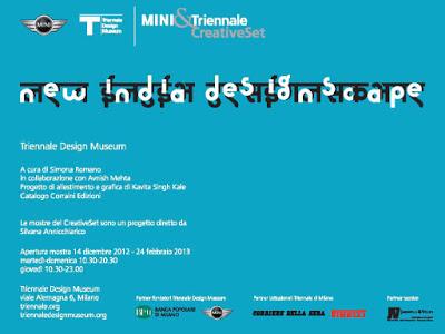 NEW INDIA DESIGNSCAPE in triennale.