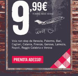 Volotea: voli 2013 da 9,99€