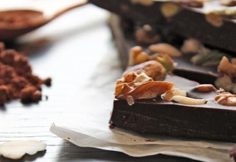 chocolate and dry fruit