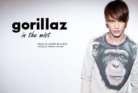 MODEL STEFAN KNEZEVIC PER ANDREA POMPILIO GORILLAZ STYLE STEFANO RONCATO