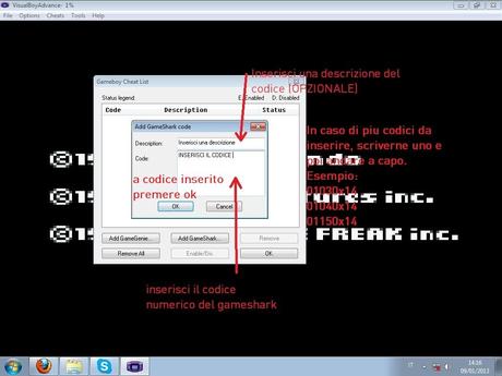 Guida: Inserire i codici GameShark in VBA