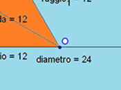Problema geometria segmenti settori circolari