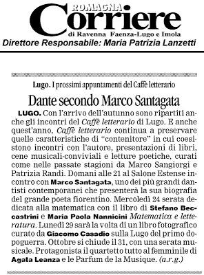 La rassegna stampa di ottobre/dicembre 2012