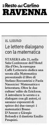 La rassegna stampa di ottobre/dicembre 2012