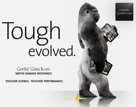 Gorilla Glass 3 super resistenza e disponibilità per fine trimestre