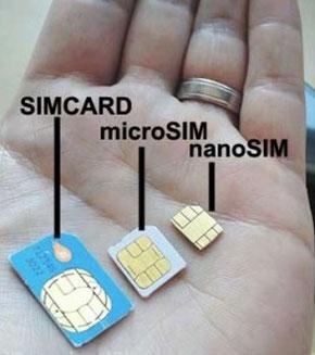 Nanosim Le Nano Sim per l’IPad mini