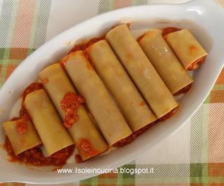 Per la gioia dei bambini....oggi cannelloni !!!!