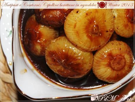 Cipolline borettane in agrodolce