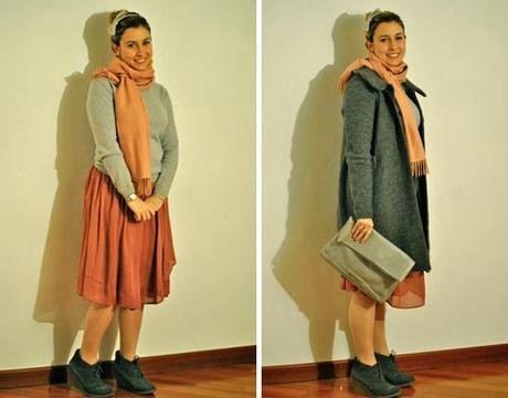 outfit blogger scarpe lacoste borsa miumiu gonna mango