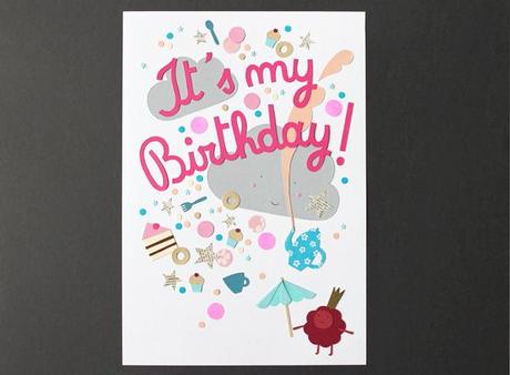 the birthday's papercut e un regalo per voi!