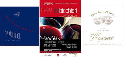 “Tre Bicchieri USA Tour 2013″: i due cru di Tenuta di Fessina a New York il 15 febbraio