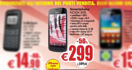 Nokia 808 Pure View a 299€ su Emisfero