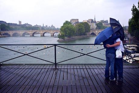 Parigi è ancora più bella con la pioggia