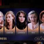 Oscar, chi sono le candidate: Jessica Chastain, Jennifer Lawrence, Naomi Watts…