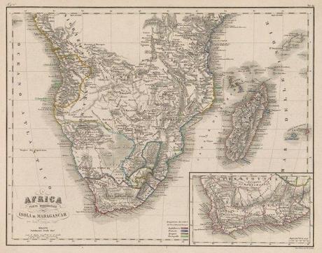 Africa Parte Meridionale ed Isola di Madagascar - Ferdinando Arrigoni