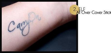 Correttori a confronto // Concealers VS Tattoos