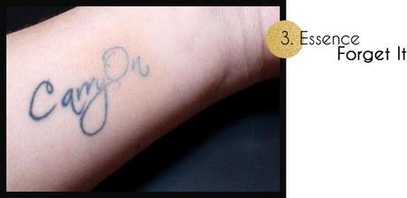 Correttori a confronto // Concealers VS Tattoos