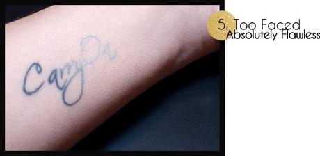 Correttori a confronto // Concealers VS Tattoos