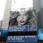 New York, Beyoncé per la Pepsi: la gigantografia a Times Square