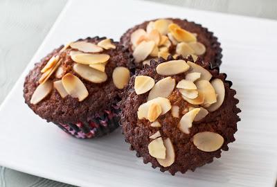 Cioccolatosi Muffin Banane, Ciocccolato e Mandorle