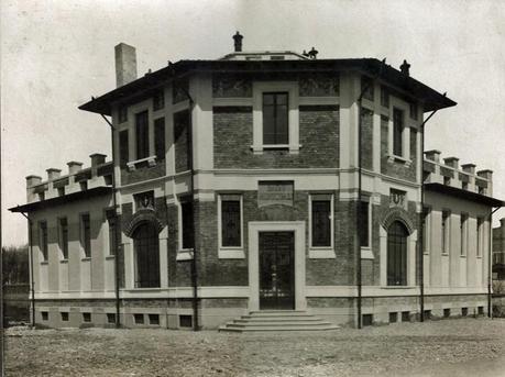 La palazzina ex Bagni Pubblici