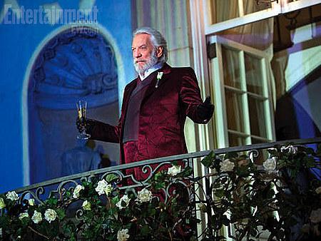 donald sutherland hunger games 2