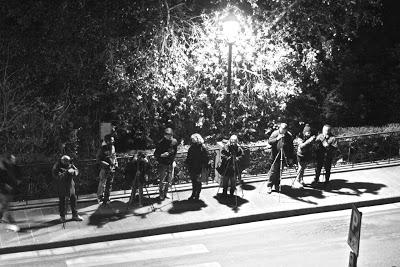 notturno sanminiatese, con i ragazzi del corso di fotografia