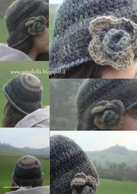 Tutorial cappello all'uncinetto di rapida esecuzione...meno di 2 ore!