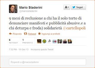 L'ASSURDA VICENDA CARTELLOPOLI SULLE PRIME PAGINE DI REPUBBLICA ROMA: ATTESTATI DI STIMA E SOLIDARIETA' A UNO DEI MIGLIORI URBAN BLOG DI ROMA!