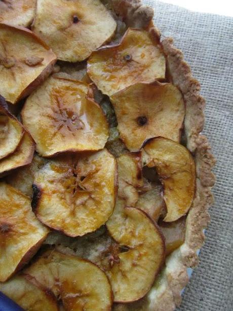 Torta di Mele Caramellate .