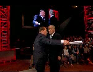 Berlusconi da Santoro il video da Youtube, boom per 'Servizio Pubblico'