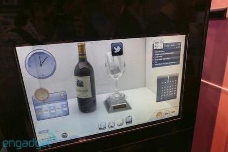 Samsung mostra i display trasparenti al CES 2013 di Las Vegas