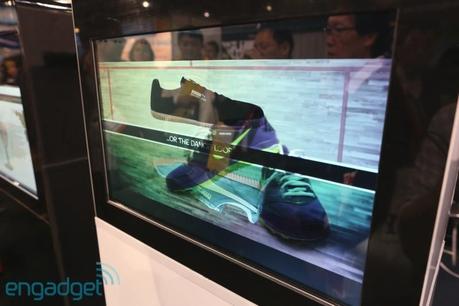 Samsung mostra i display trasparenti al CES 2013 di Las Vegas