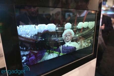 Samsung mostra i display trasparenti al CES 2013 di Las Vegas