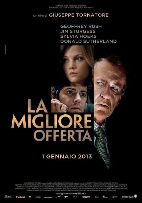 La migliore offerta: la locandina del film