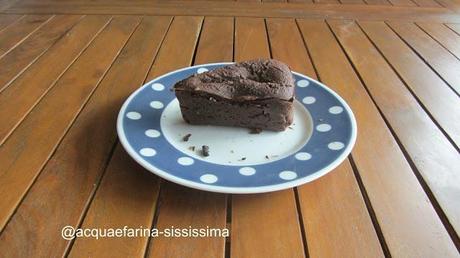 torta tofu al cioccolato