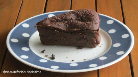 torta tofu al cioccolato