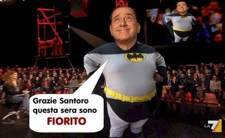 A Servizio Pubblico Berlusconi è Fiorito