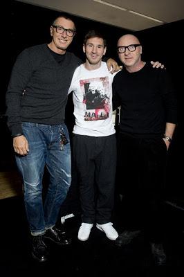 Lionel Messi Milano: shopping e cena da Dolce & Gabbana